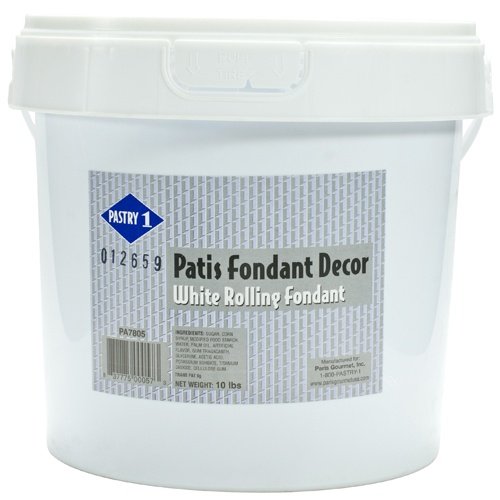 White Rolling Fondant - 1 pail, 10 lbs