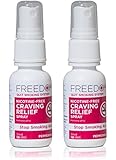 Freedom Quit Smoking, Nicotine Craving Control Spray - Quit Smoking Naturally Now - Reduce Cigarette Cravings, Fight Nicotine Withdrawal Symptoms, An Easy Way to Quit Smoking Cigarettes Without Side Effects - An All Natural & Nicotine Free Stop Smoking Aid, 1 Oz