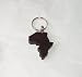 Hand Crafted Ebony Keyring Key Chain Holder - Available in Several Styles Image