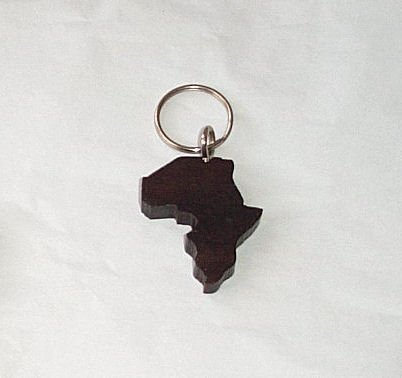 Cover image : Hand Crafted Ebony Keyring Key Chain Holder - Available in Several Styles