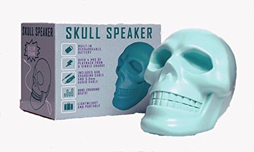 Skull Speaker Usb Charging Port Audio Input Sound