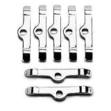 Edelbrock 4404 Chrome Valve Cover Hold-Down Tabs - Pack of 4 by Edelbrock