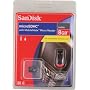 Retail Packaged Sandisk 8GB MicroSDHC Card with MobileMate Micro Reader