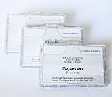 社員証・ID・入退出ICカードなど2枚のＩＣカードの使い分けができるIDケース！『スペリアSC』　セキュリティ系ICカードセパレータ付きIDケース　レギュラー仕様