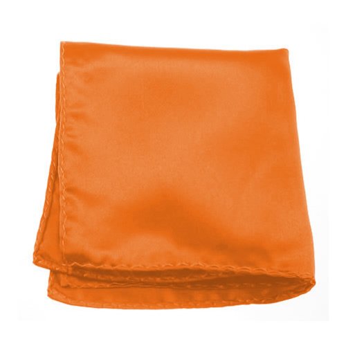 Solid Color Pocket Square by Jacob Alexander - Burnt Orange