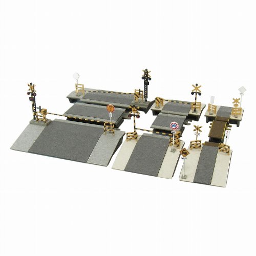 Sankei MP01 108 Railroad Crossing Set 1 220