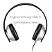 Headphones,Sound Intone Headphones with Microphone On Ear Noise Isolating Headsets for Iphone 6/6s/6 Plus Android Device,Laptop,Tablet(Grey)
