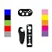 Silicone Skin Cover for Nintendo Wii Remote and Nunchuk WII case WII accessories (3 Styles, 25 color to choose) Image