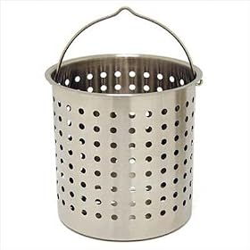 Bayou Classic B102 Stainless Steel Perforated Basket