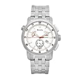 Bulova Men's 63B005 Accutron Stainless Steel Chronograph Swiss Quartz Watch