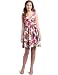 Eliza J Women's Floral Surplus Dress,Multi,10