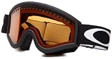 Oakley Unisex O Frame Snow Oo7010 Jet Black Frame/Persimmon (Dual Lexan) Lens Plastic Sunglasses