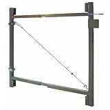 Adjust-A-Gate AG 36-36 2-Rail Contractor Quality Gate Kit, 36-Inch to 60-Inch by 36-Inch... by Adjust-A-Gate