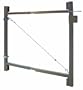 Adjust-A-Gate AG 36-36 2-Rail Contractor Quality Gate Kit, 36-Inch to 60-Inch by 36-Inch Height