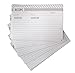 Eccolo Recipe Keeper Refill Cards, 4 by 6-Inch, 100-Pack