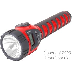 Click here to buy Blackout Alarm Weather Radio Flashlight by BrandsOnSale.
