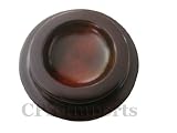 Wood Walnut Piano Caster Cups - 3 1/2" (Set of 3)