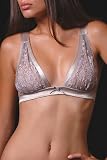 I.D.Sarrieri Pearl Haute Couture Chantilly Lace Triangle Bra