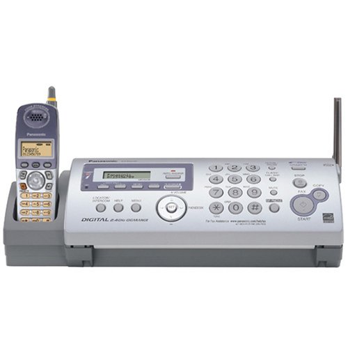 Panasonic KX-FG2451 Plain Paper Fax/Copier with 2.4GHz FHSS GigaRange  Cordless Phone and Digital Answering System