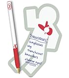 Fred & Friends MURDER INK Note Pad and Pen Set