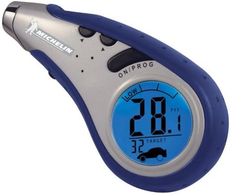 Premium Value Michelin MN-12279 Digital Programmable Tire Gauge with Light