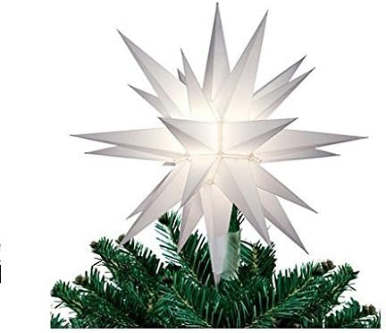 12 Moravian Star/Tree Topper by Moravain