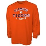 Adidas Clemson Tigers Orange Rivalry Long Sleeve T-shirt