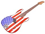 Galveston Electric Guitar USA Flag