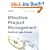 Effective Project Management: Traditional, Agile, Extreme