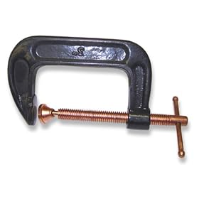 US Forge Welding Malleable Iron C-Clamp 3-Inch