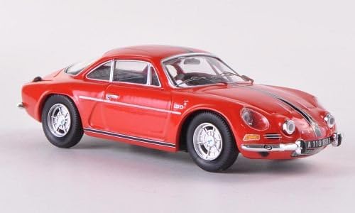 Alpine Renault A110 1600 S, red with stripes, Model Car, Ready-made, Trofeu 1:43