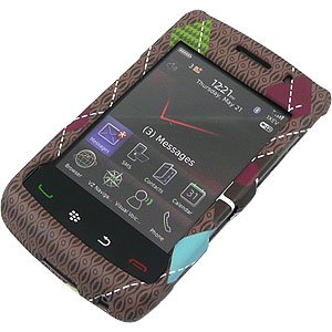 Disney Shield Protector Case for BlackBerry Storm 2 9550 9520, Mickey Brown