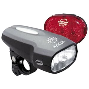 Planet Bike 1200 1.5-Watt & Blinky 3 Bicycle Light Set