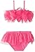 Mud Pie Baby Girls' Ruffled Mesh Bikini