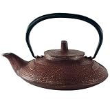Rust-Colored Tetsubin Teapot