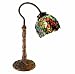 Warehouse of Tiffany 2312+BB632 Tiffany-style Grape Desk Lamp, Green