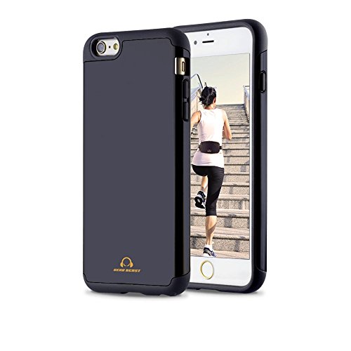 iPhone 6s Plus Case, Gear Beast Dual Layer Armor Case TPU and PC Protective Case Scratch Protection Drop Protection [Perfect Fit] Bumper Case for Apple iPhone 6S Plus / iPhone 6 Plus