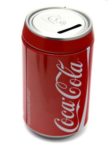 Original Coca Cola Metall Spardose