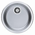 Rundbeckensp�le ALVEUS FORM 10 / Ausschnittma� 432 mm / Edelstahlsp�le / Sp�le rund / Edelstahl / Rundbecken