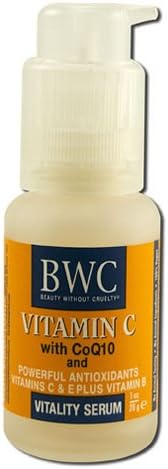 Beauty Without Cruelty Vitality Serum Vitamin C With CoQ10 1 fl oz