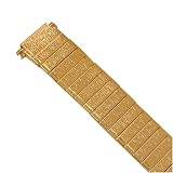 Watch Band Expansion Metal Stretch Gold Plated fits 12mm to 14mm 