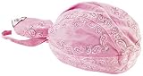 ZanHeadgear Flydanna Pink Skull Paisley