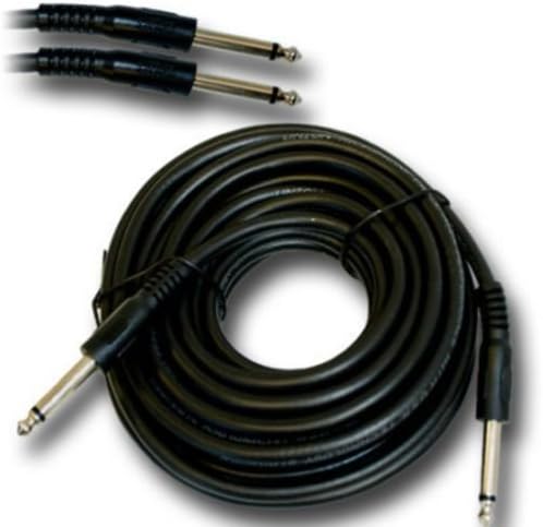 12FT Mono 1/4 Male to Male Guitar Amplifier Microphone Headphone Speaker Cable Cord