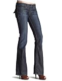 William Rast Women's Belle Flare Jean with Flap Pocket