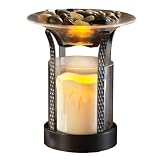 HoMedics AromaSpa Flameless Candle Aroma Oil Diffuser