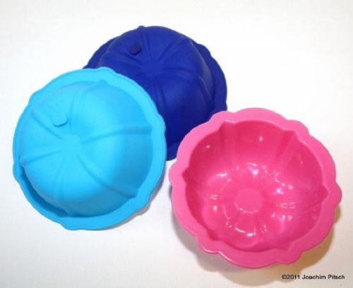 Silikonbackform mini Blume