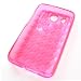 HTC Inspire 4G (AT&T) / Desire HD Crystal Silicone Skin Case Pink Check Pattern