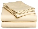 Pinzon Luxury 400-Thread-Count Egyptian Cotton California King Sheet Set, Plum