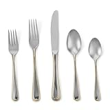 Gorham Golden Ribbon Edge 20-Piece Stainless Flatware Placesetting