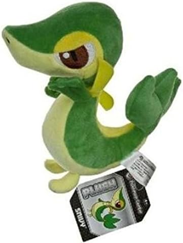 Pokemon Snivy & Black White 6" Stuffed Pokedoll Plush Toy - Oshawott Mijumaru Set of 2 Handmade